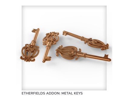 Awaken Realms - Etherfields - 4 Metal Keys