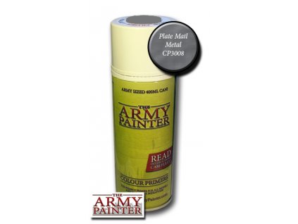 Army Painter - Army Painter - Color Primer - Plate Mail Metal Spray 400ml