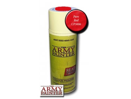 Army Painter - Army Painter - Color Primer - Pure Red Spray 400ml