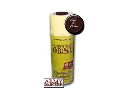 Army Painter - Army Painter - Color Primer - Chaotic Red Spray 400ml