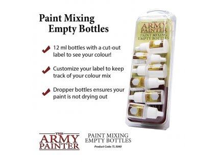 Army Painter - Army Painter - Paint Mixing Empty Bottles