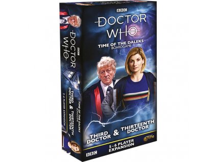 Gale Force Nine - Doctor Who: Time of the Daleks Third & Thirteenth Doctor 5–6 Player Expansion