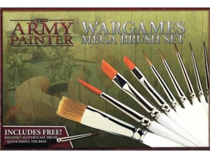 Army Painter: Mega Brush Set