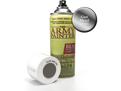 Army Painter - Army Painter - Color Primer - Gun Metal Spray 400ml