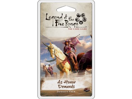 FFG - Legend of the Five Rings LCG: As Honor Demands Dynasty Pack
