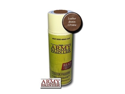 Army Painter - Army Painter - Color Primer - Leather Brown Spray 400ml