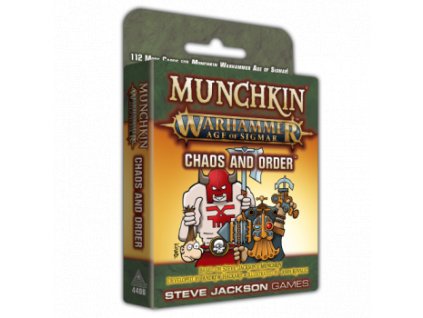 Steve Jackson Games - Munchkin: Warhammer Age of Sigmar - Chaos and Order