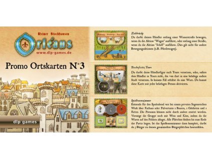 dlp Games - Orléans: Ortskarten Promo Edition 3