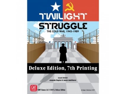 GMT Games - Twilight Struggle Deluxe Edition, 7th Printing