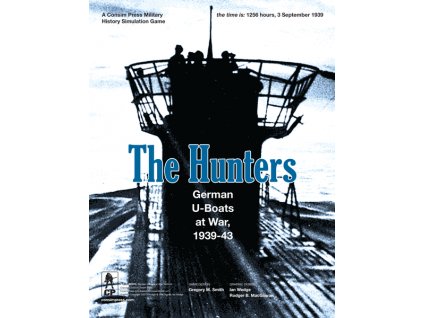 GMT Games - The Hunters: German U-Boats at War, 1939-43 3rd Printing