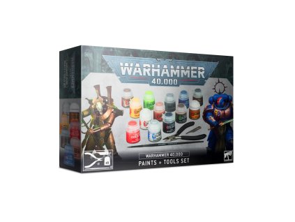 Citadel - Warhammer 40.000: Paints + Tools Set
