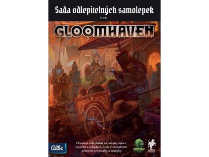 Albi - Gloomhaven: Odlepitelné samolepky