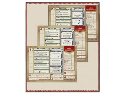 PSC Games - Rome & Roll - Character Board Expansion