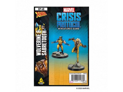 Atomic Mass Games - Marvel Crisis Protocol: Wolverine and Sabretooth