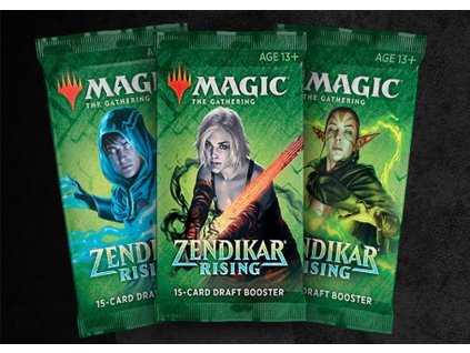 Wizards of the Coast - Magic The Gathering: Zendikar Rising Draft Booster