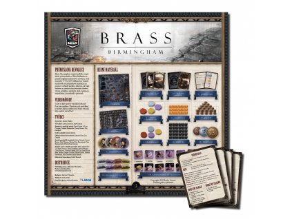 TLAMA games - Brass: Birmingham - Česká pravidla a nápovědy