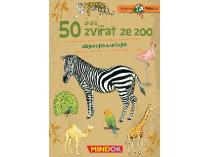 Mindok - Expedice příroda: 50 druhů zvířat ze zoo