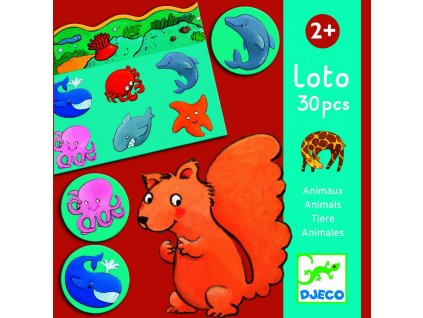 Djeco - Loto zvířátka