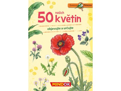 Mindok - Expedice příroda: 50 našich květin