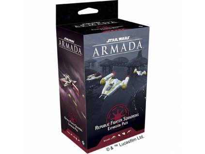 Fantasy Flight Games - Star Wars Armada: Republic Fighter Squadrons Expansion Pack