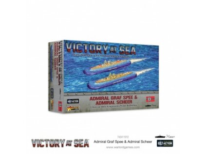 Warlord Games - Victory at Sea: Cruisers - Admiral Graf Spee & Admiral Scheer