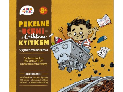 4bambini - Pekelné učení s Čertíkem Kvítkem: Vyjmenovaná slova