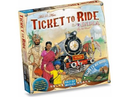 Days of Wonder - Ticket to Ride: India (Switzerland)