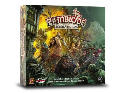 Zombicide Zelena horda vizualizace