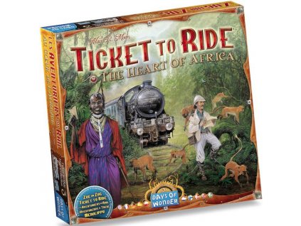 Days of Wonder - Ticket to Ride Map Collection: Volume 3 – The Heart of Africa