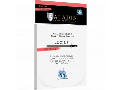 Board&Dice - Obaly na karty Paladin: Lucius (76x102mm) 55 ks