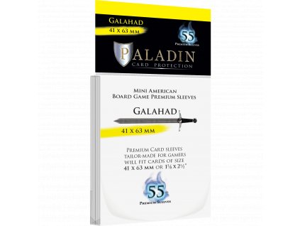 Board&Dice - Obaly na karty Paladin: Galahad (41x63mm) 55 ks