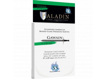 Board&Dice - Obaly na karty Paladin: Gawain (57x89mm) 55 ks