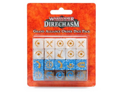 Games Workshop - Warhammer Underworlds: Grand Alliance Order Dice Pack
