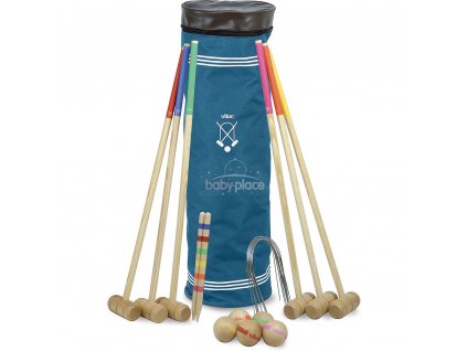 vilac dreveny kroket set pro 6 hracu 936533 20