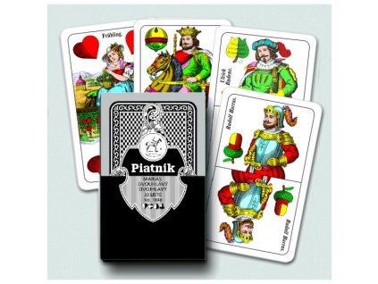 Piatnik - Karty mariášové dvouhlavé