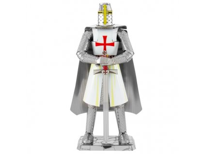 metal earth big templarsky rytir