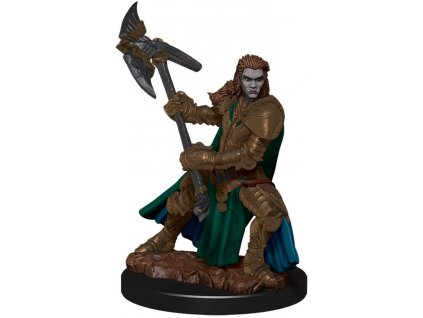 WizKids - D&D Icons of the Realms: Premium Painted Figure - Half-Orc Fighter Female