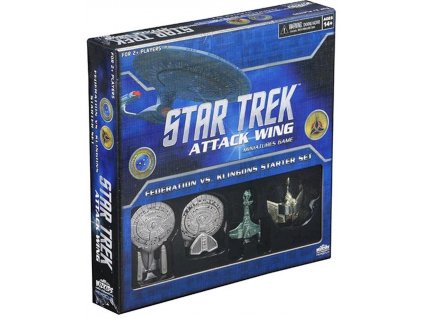 WizKids - Star Trek: Attack Wing - Federation vs. Klingons Starter Set