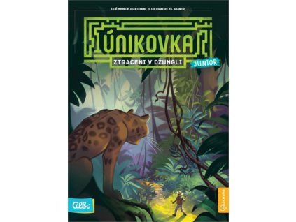 Albi - Kniha - Ztraceni v džungli (Únikovka JUNIOR)