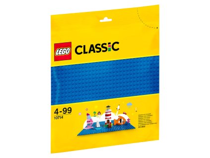 LEGO Modrá podložka na stavění 10714