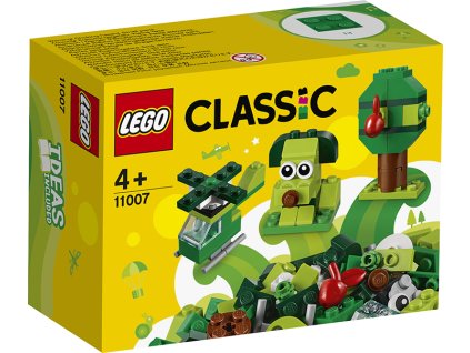 LEGO Zelené kreativní kostičky 11007