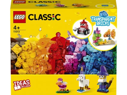 LEGO Průhledné kreativní kostky 11013