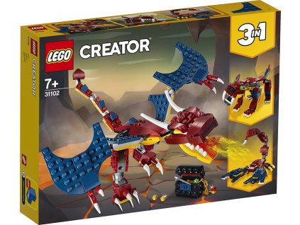 LEGO Ohnivý drak 31102