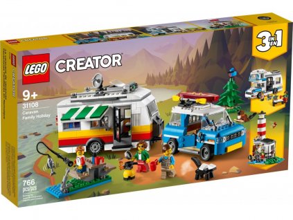 LEGO Rodinná dovolená v karavanu 31108
