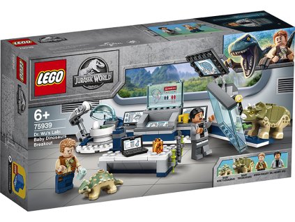 LEGO Laboratoř Dr. Wu: Útěk dinosauřích mláďat 75939