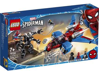 LEGO Spiderjet vs. Venomův robot 76150