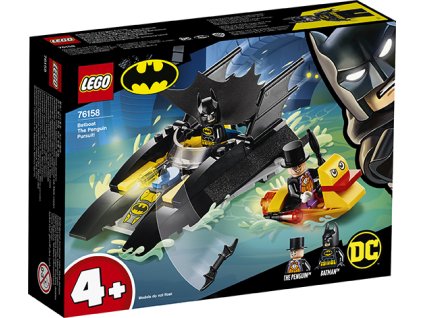 LEGO Pronásledování Tučňáka v Batmanově lodi 76158