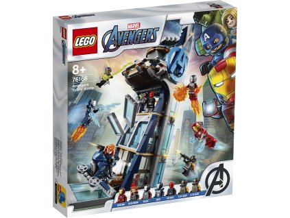 LEGO Boj ve věži Avengerů 76166