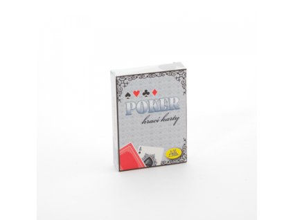 Poker karty červené