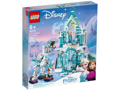 LEGO Elsa a její kouzelný ledový palác 43172